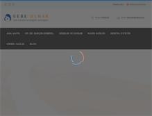 Tablet Screenshot of gebeolmak.com